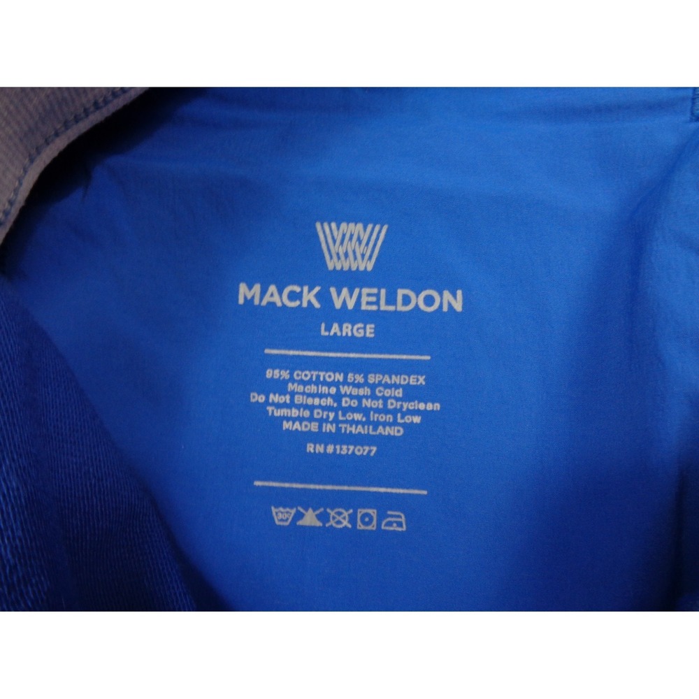Mack Weldon Ace Sweatpants Mens L 32x29 Royal Blue Joggers Performance - Picture 8 of 13